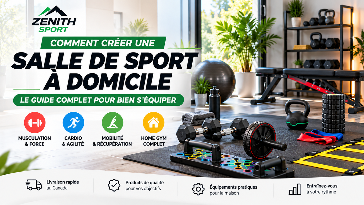 Comment créer une salle de sport à domicile : le guide complet pour bien s’équiper
