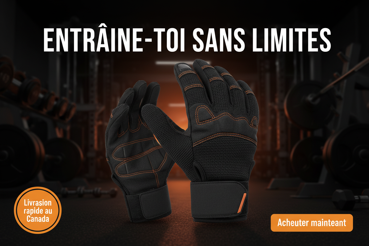 Bannière Meta Ads – Gants Fitness