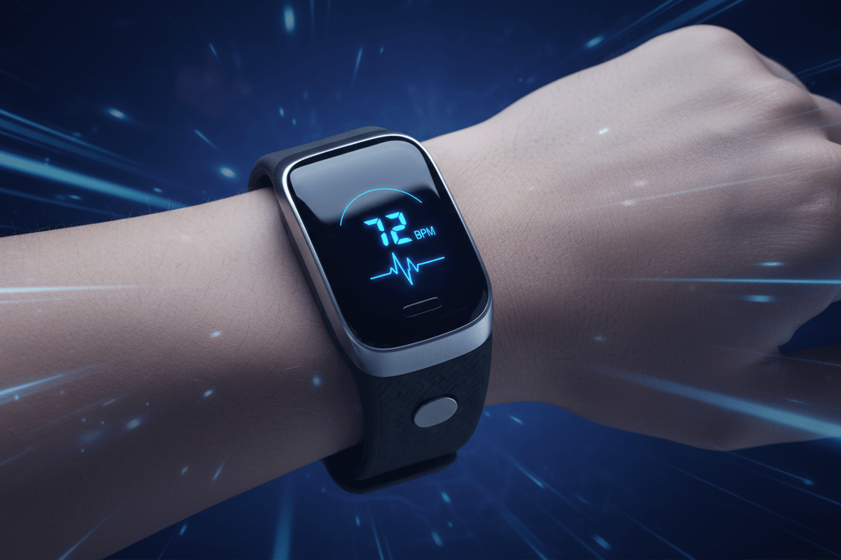 capteur de fréquence cardiaque Intelligent avec affichage BPM en temps réel